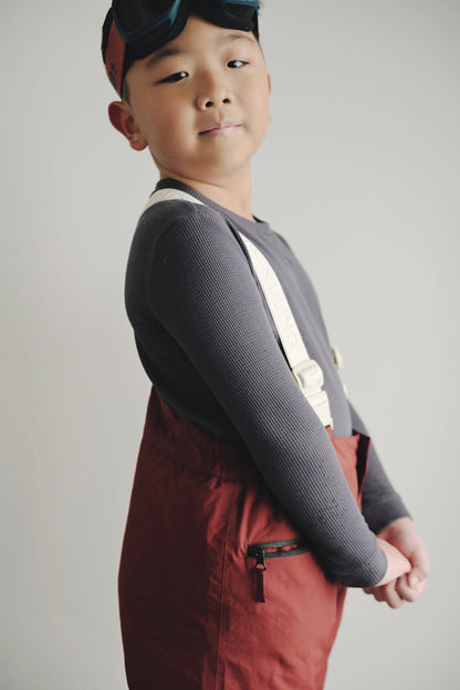 Children's Bamboo Waffle Knit Base Layer Long Sleeve - Last Chance
