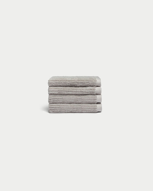 Ribbed Terry Washcloths