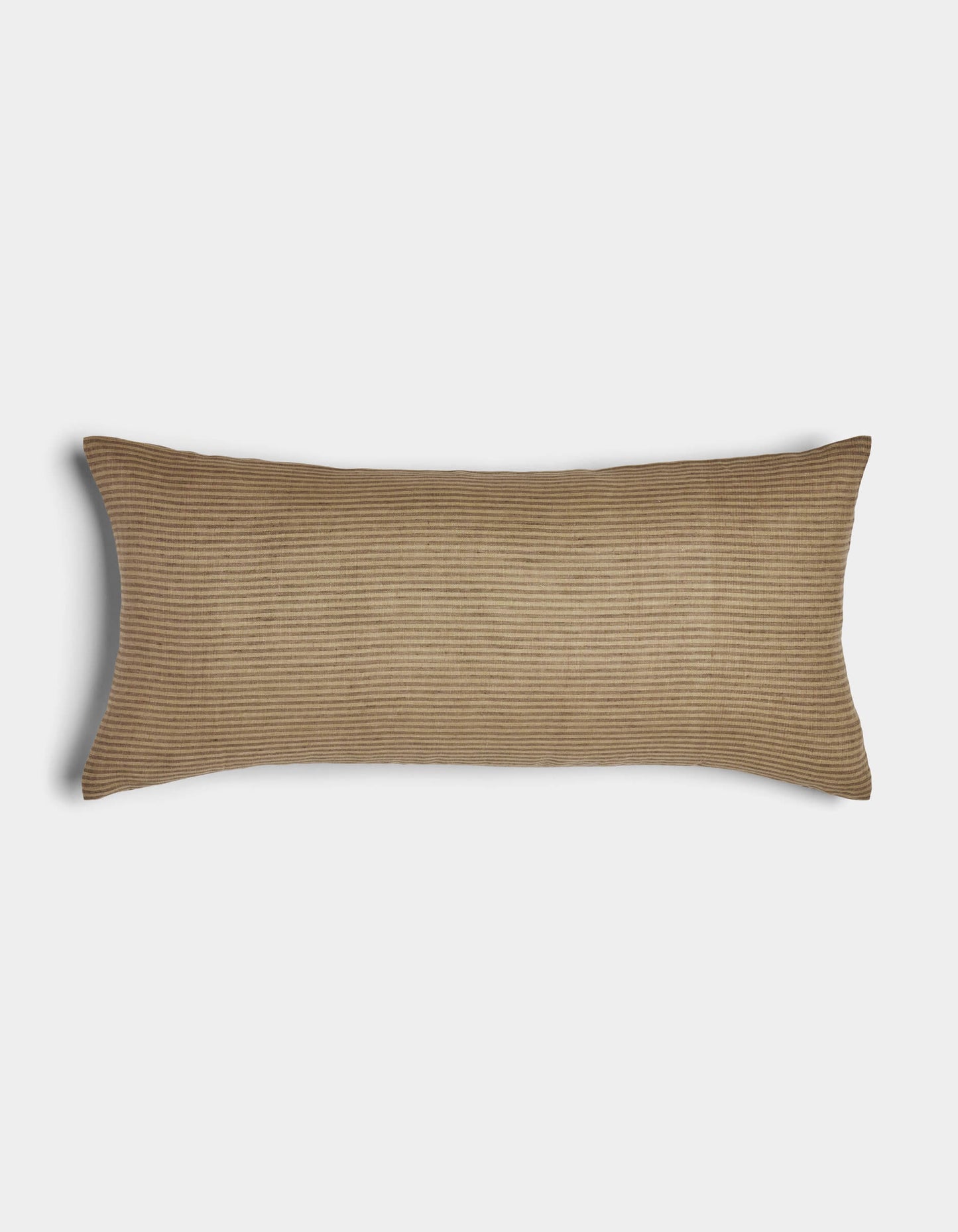 Striped Linen Throw Pillow