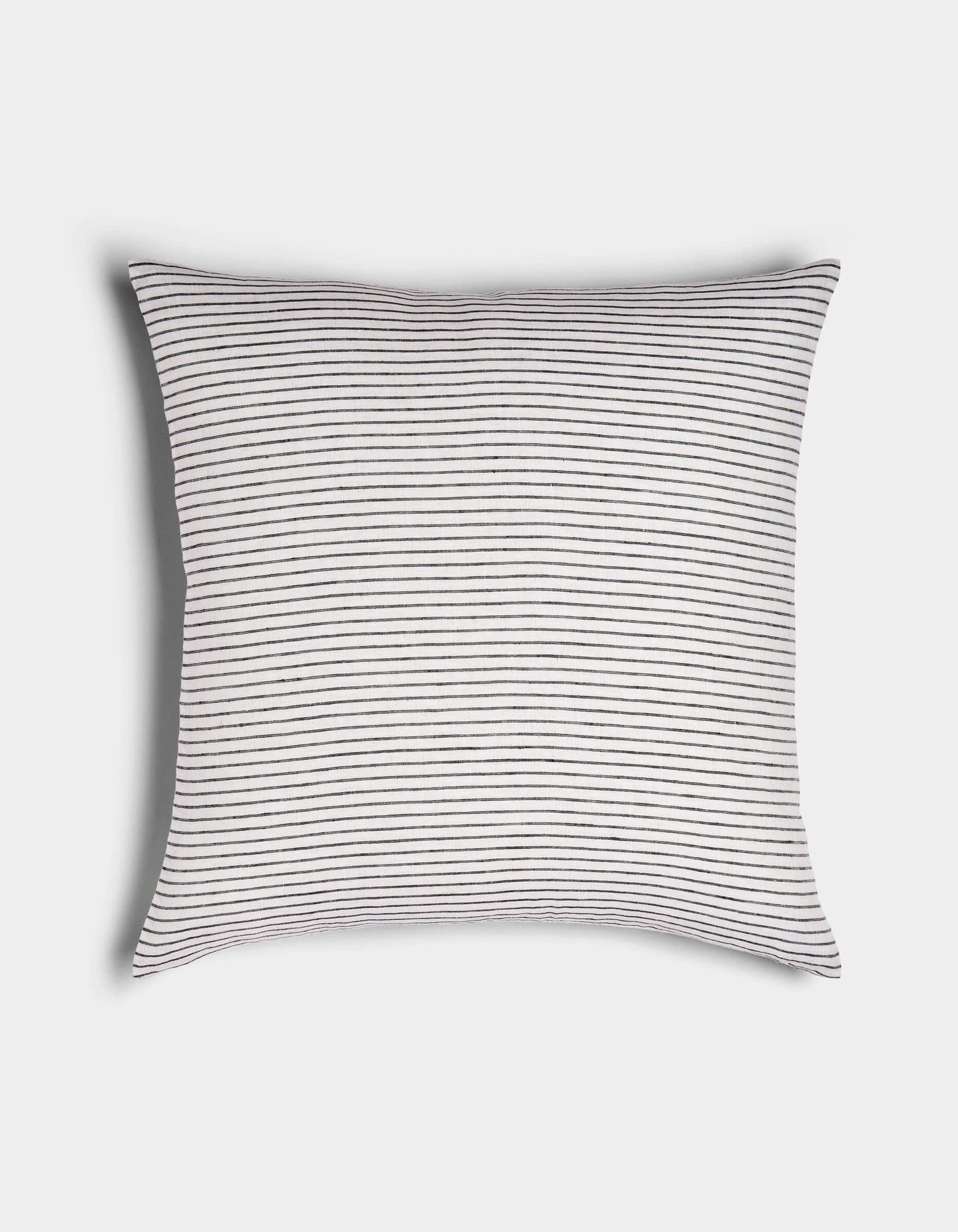 Striped Linen Throw Pillow