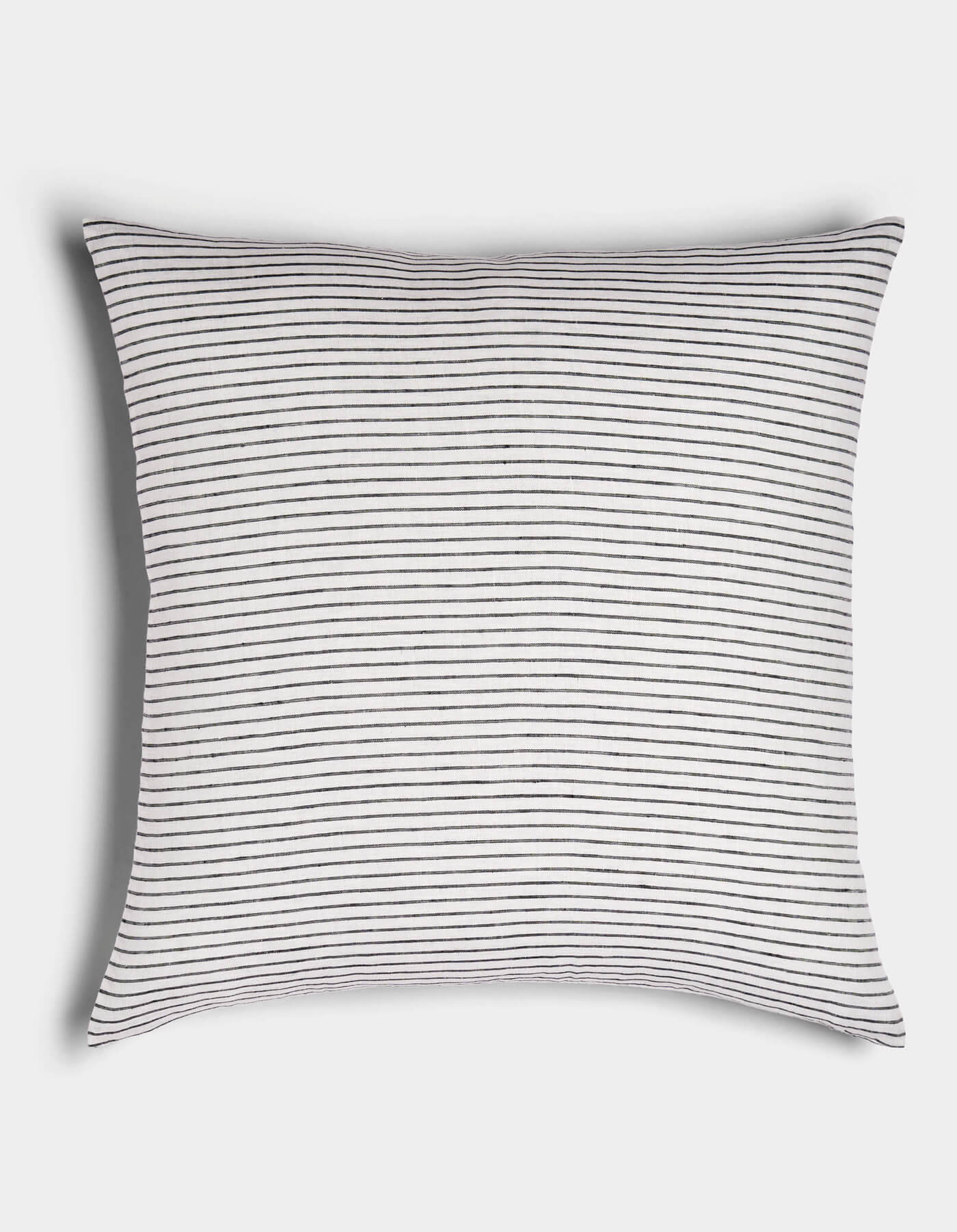 Striped Linen Throw Pillow