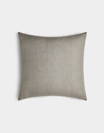 Striped Linen Throw Pillow