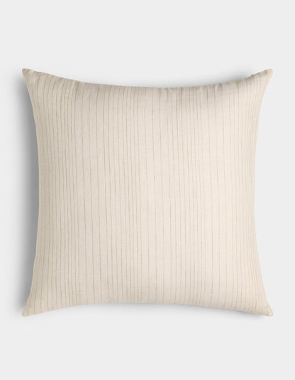 Striped Linen Throw Pillow
