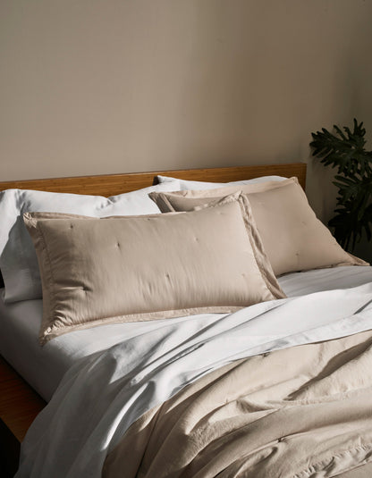 Soft-Wash Cotton Quilt Set