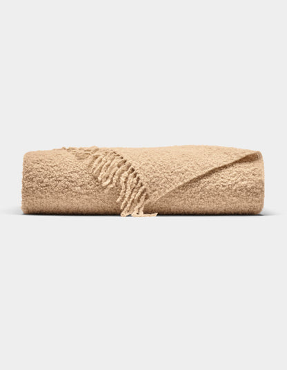 Alpaca Boucle Throw