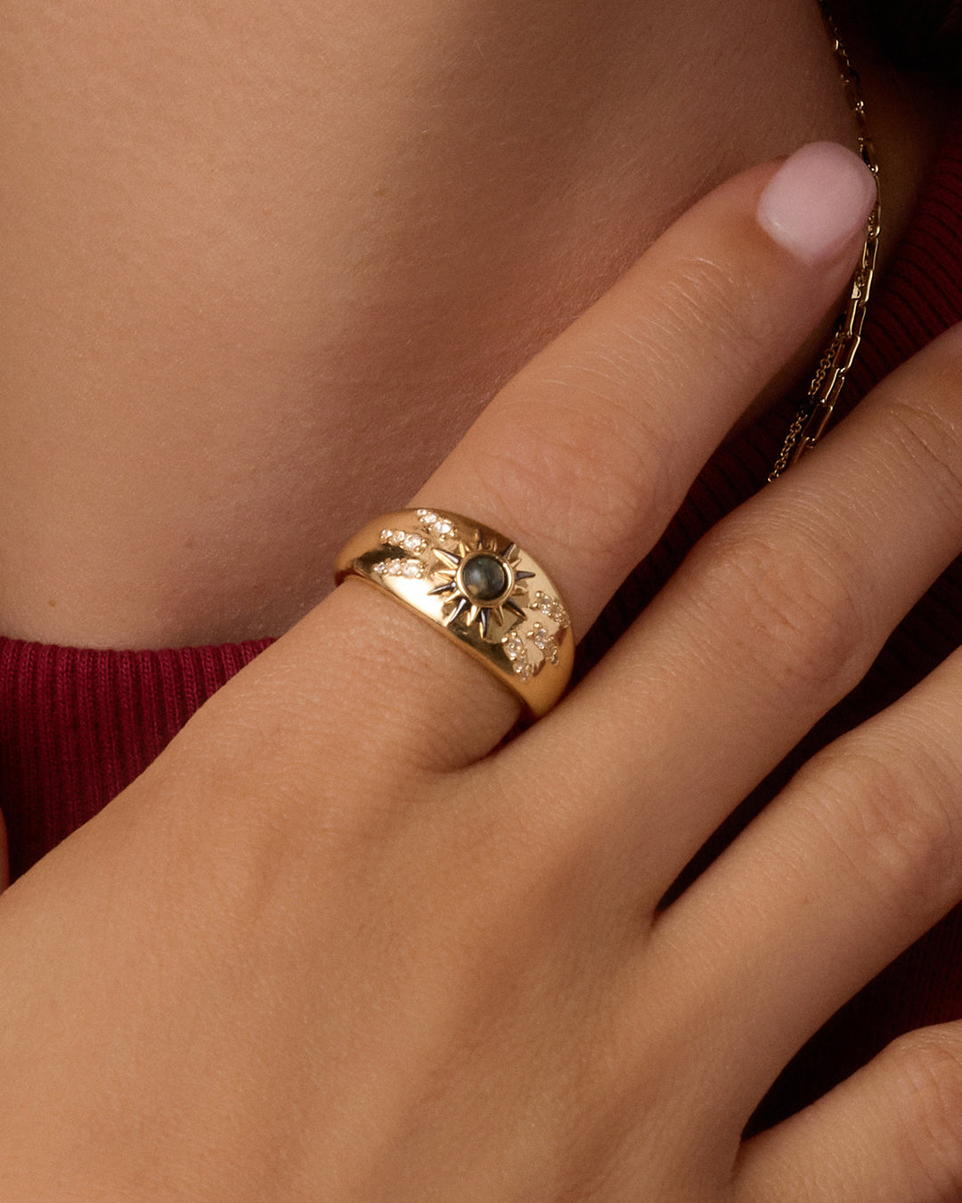 Vintage Burst Ring