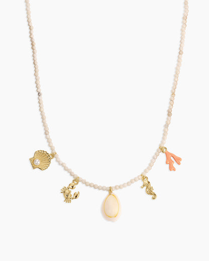 Ocean Mini Charm Necklace