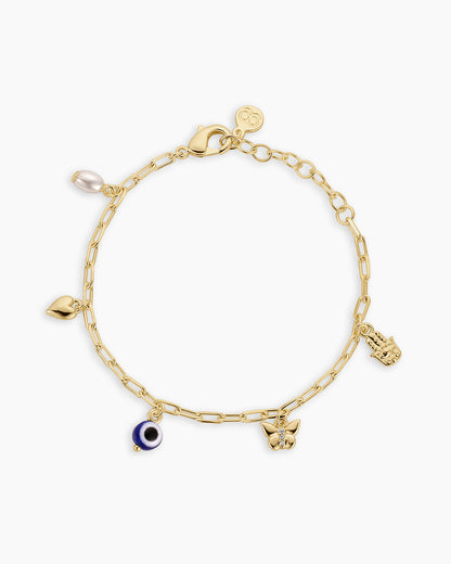 Connection Mini Charm Bracelet