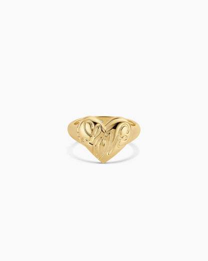 Love Locket Ring