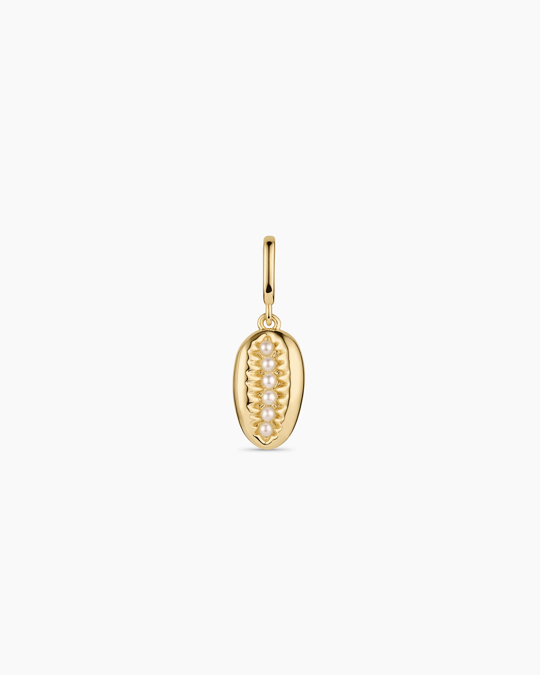 Cowrie Pearl Parker Charm