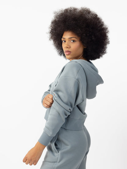 Women's CityScape Cropped Full Zip - Last Chance