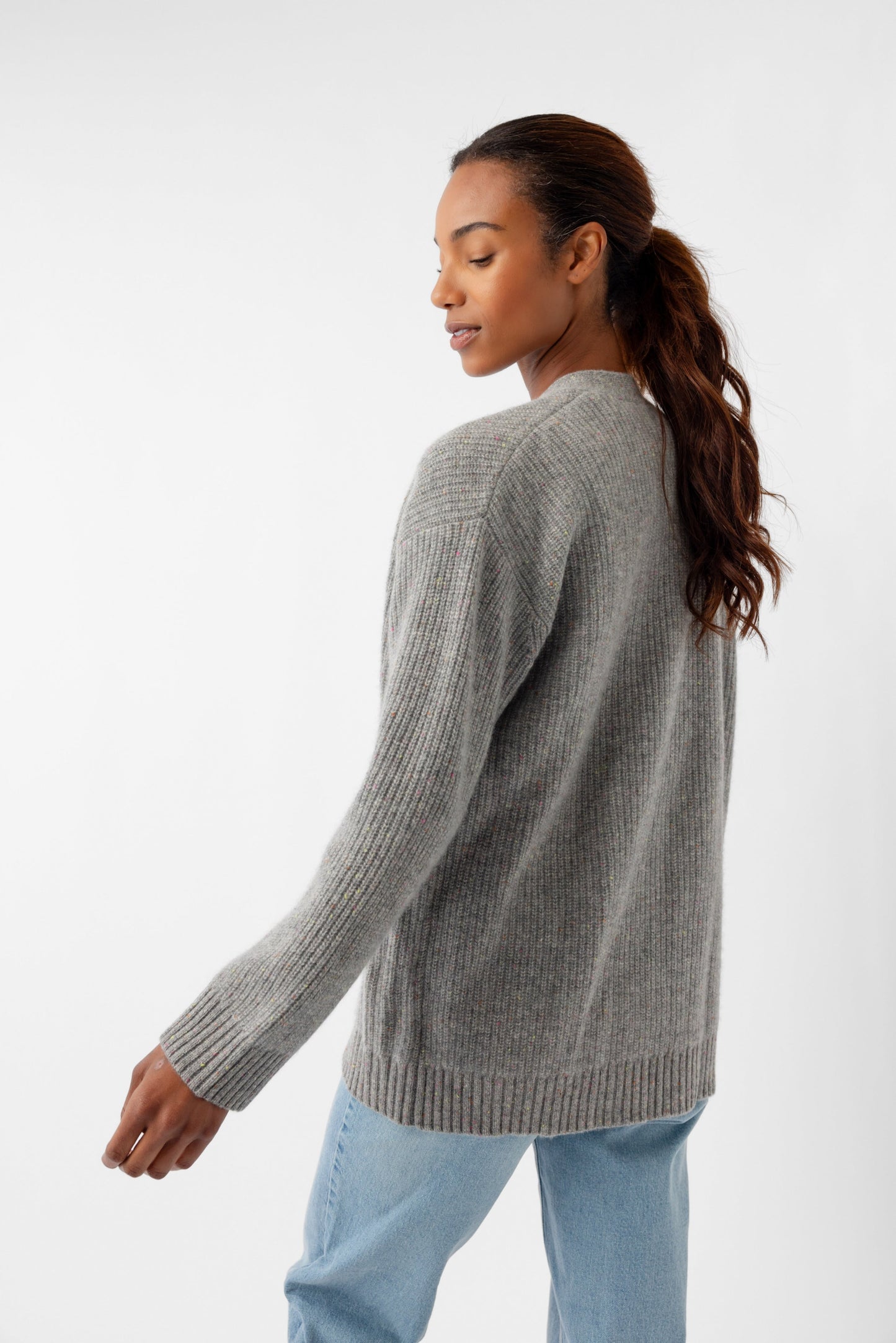 Oversized Sunday Cashmere Cardigan - Last Chance