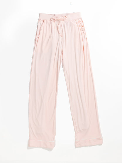 Women's Bamboo Stretch-Knit Long Sleeve Pajama Set TALL