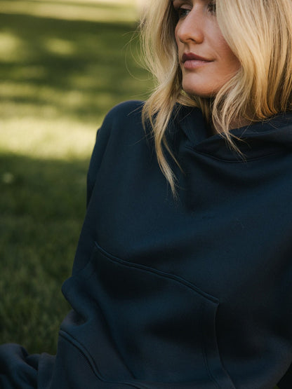 Women's CityScape Cropped Hoodie - Last Chance