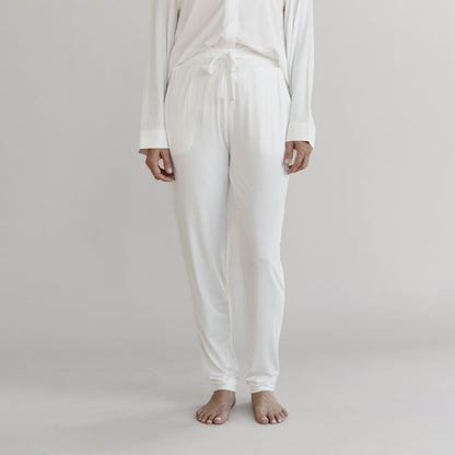 Women's Bamboo Stretch-Knit Tapered Pant