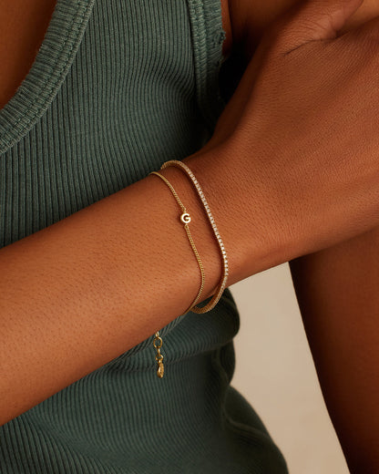 Wilder Mini Alphabet Bracelet
