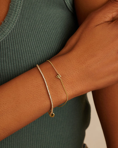 Wilder Mini Alphabet Bracelet