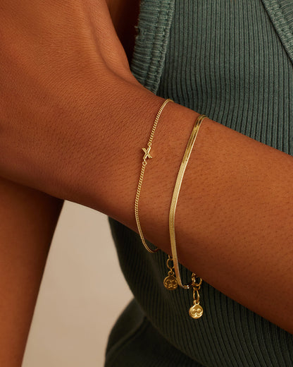 Wilder Mini Alphabet Bracelet