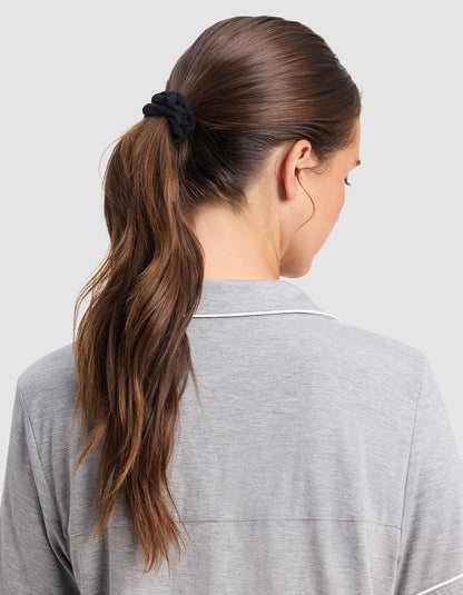 Bamboo Stretch Knit Skinny Scrunchies