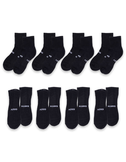 Women's Essential Quarter Sock 8-Pack