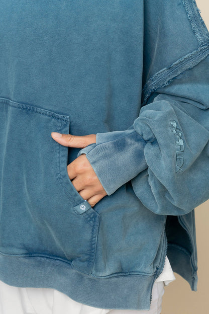 Boxy Crewneck - Vintage Teal