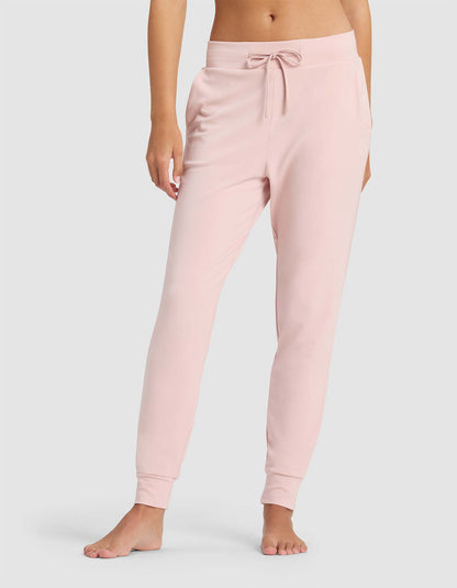 Women's Brushed Bamboo Mock Neck & Jogger Set