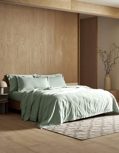 Soft-Wash Cotton Quilt Set
