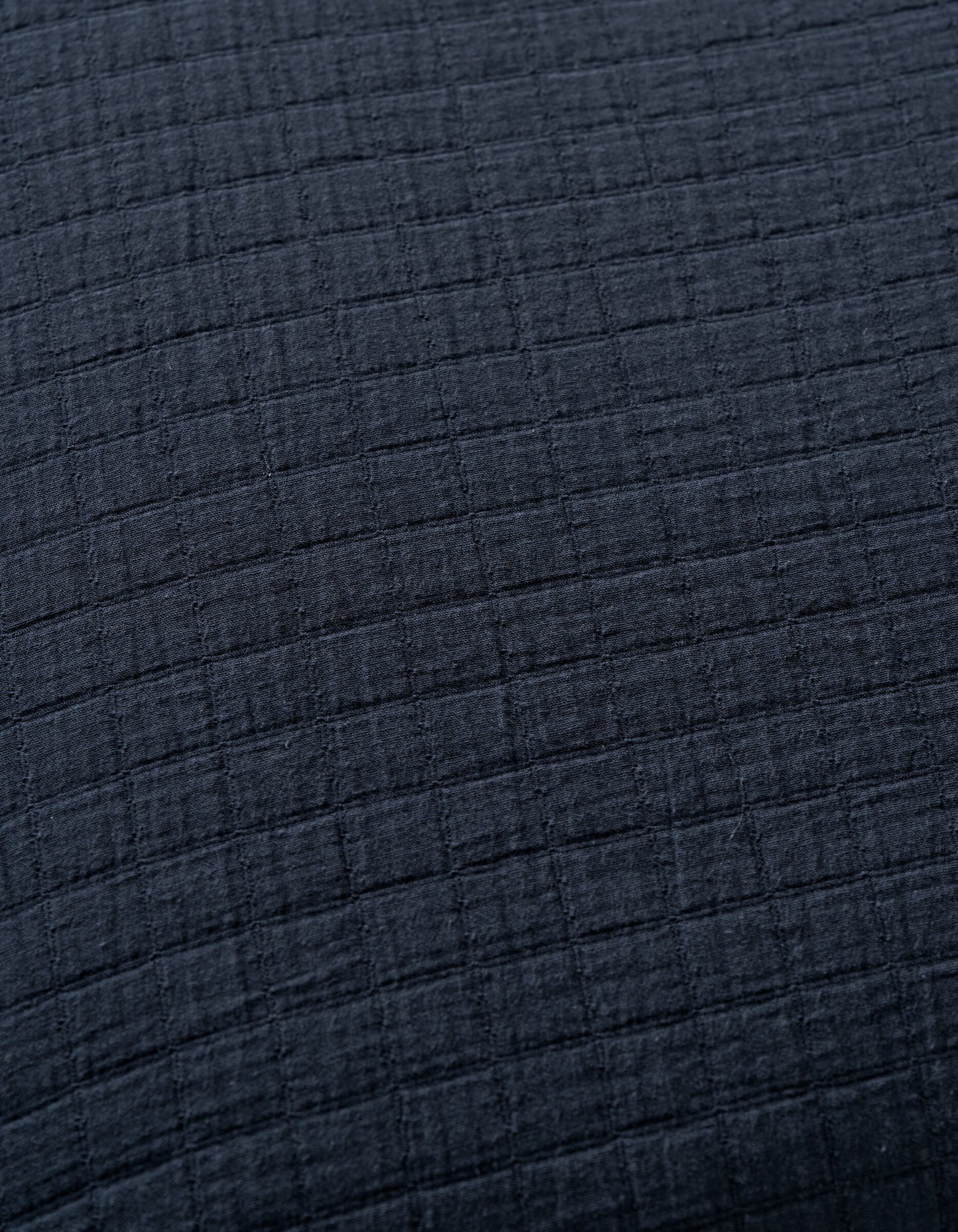 Waterfront Grid Matelasse Blanket