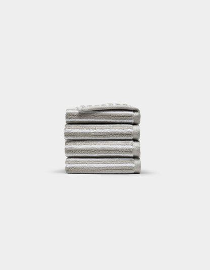 Ribbed Terry Bath Towel Set