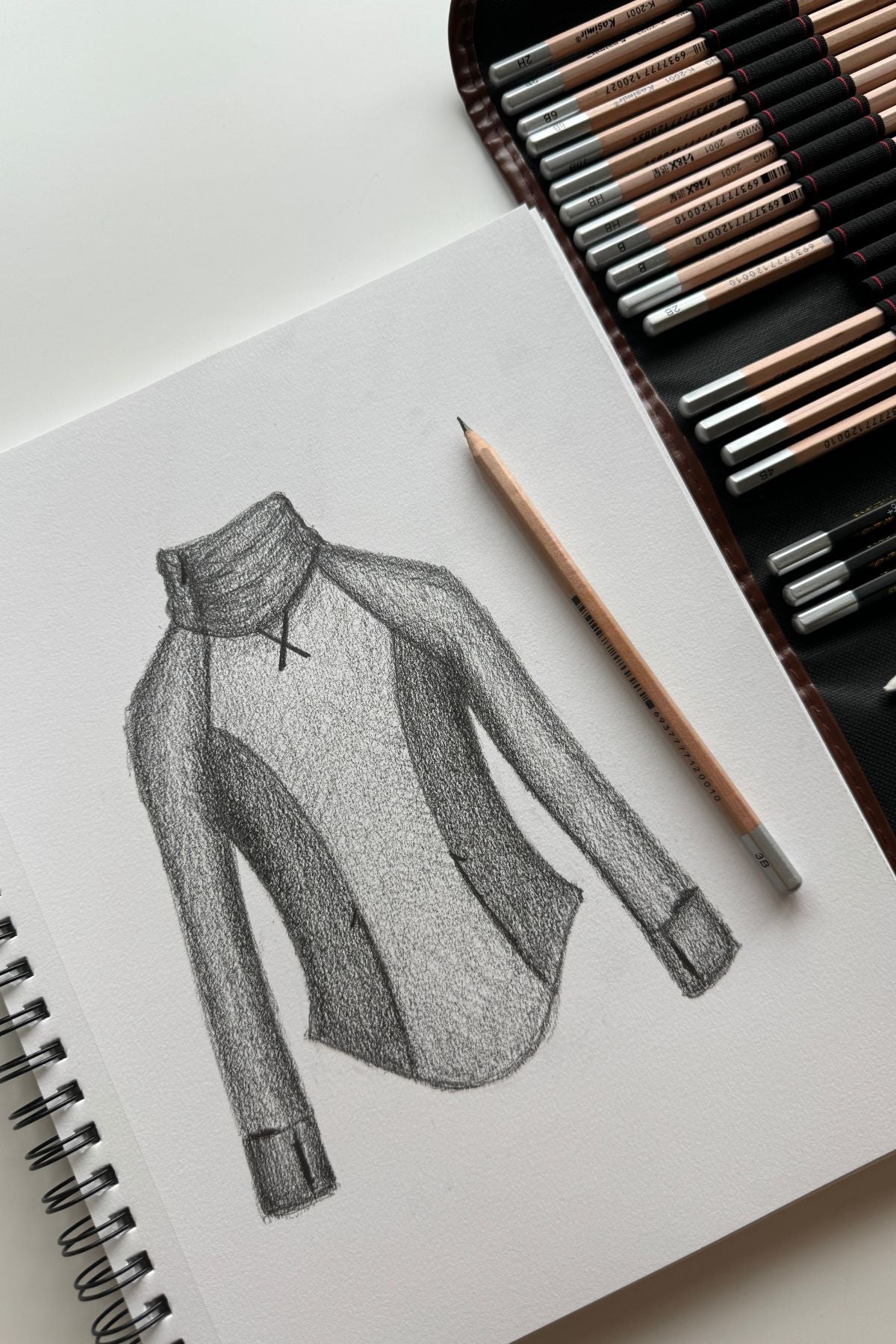 Chasing Pavements Mockneck Pullover - Aubergine