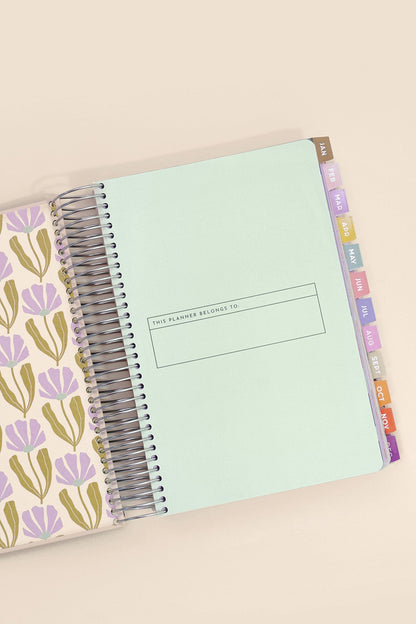 2026 Fit Planner + Stickers - Multicolor Floral