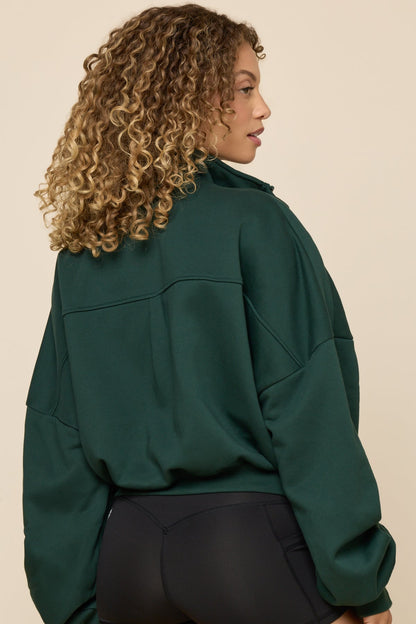 Cloud Bomber Jacket - Game Time Green