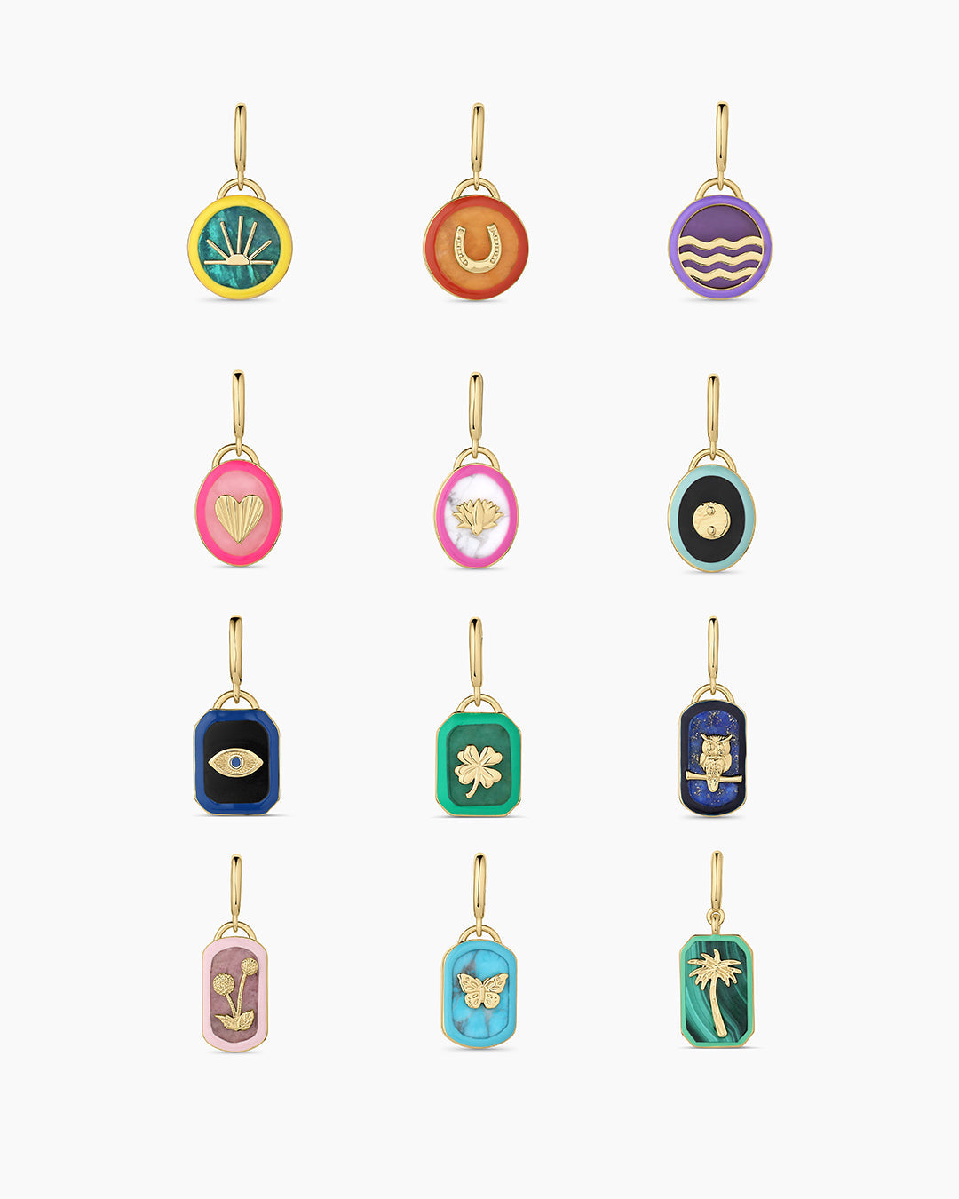 Power Gemstone Love Parker Charm