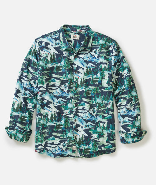 Tahoe Fresh Tracks Flannel Shirt