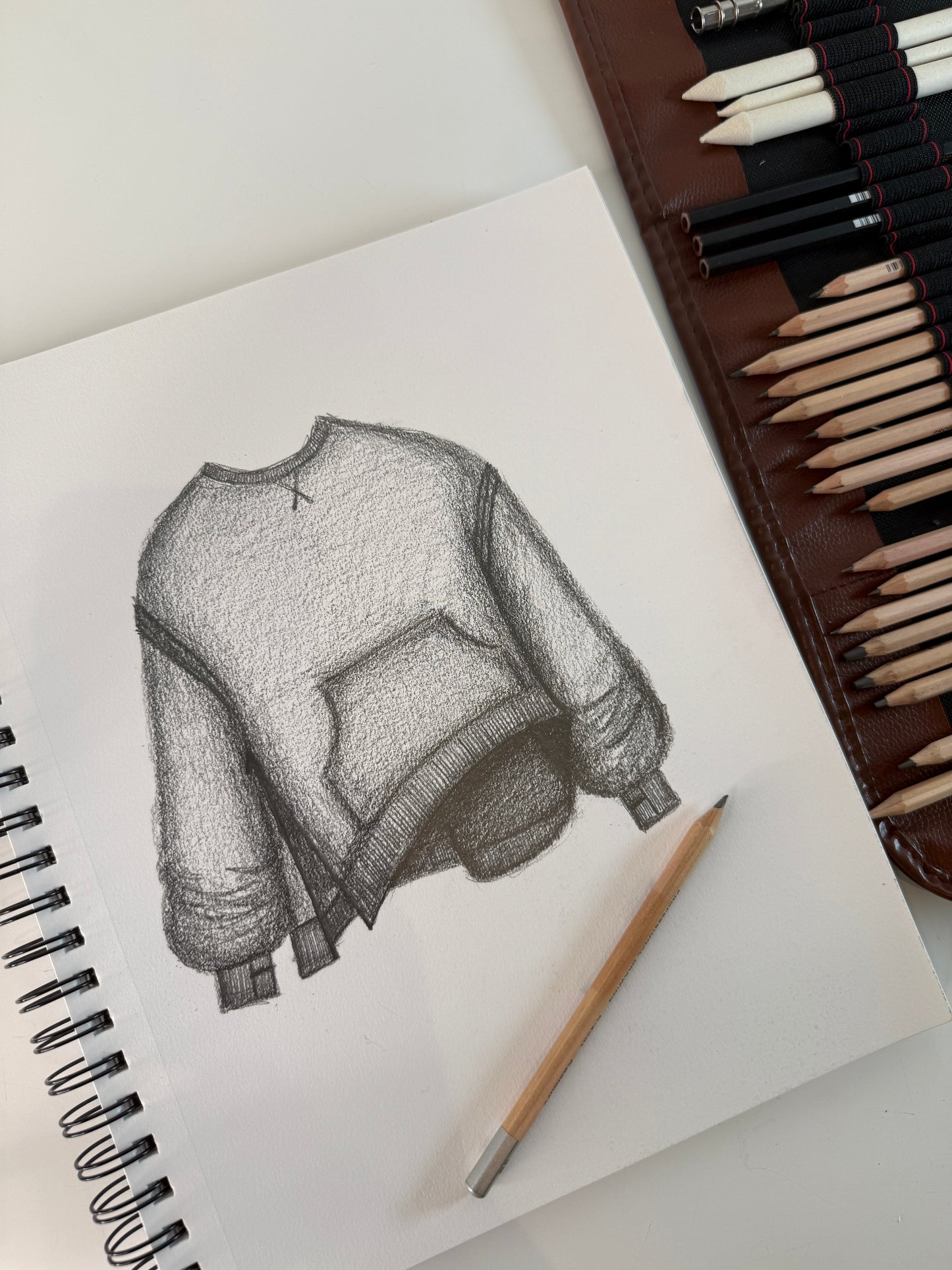 Boxy Crewneck - Vintage Teal