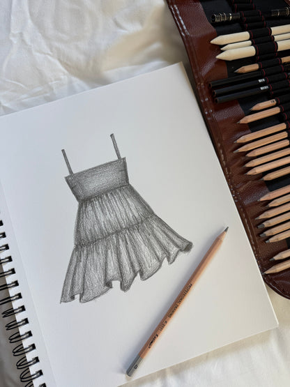 Pirouette Babydoll Dress - Meadow