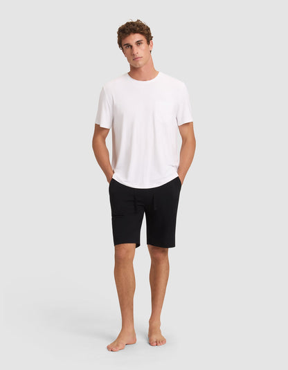 Men's Bamboo Stretch-Knit Pajama Short