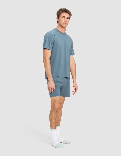 Men's First Layer Pajama Short Sleeve Tee & Short Set