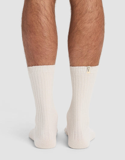 Men's Plush Lounge Calf Sock