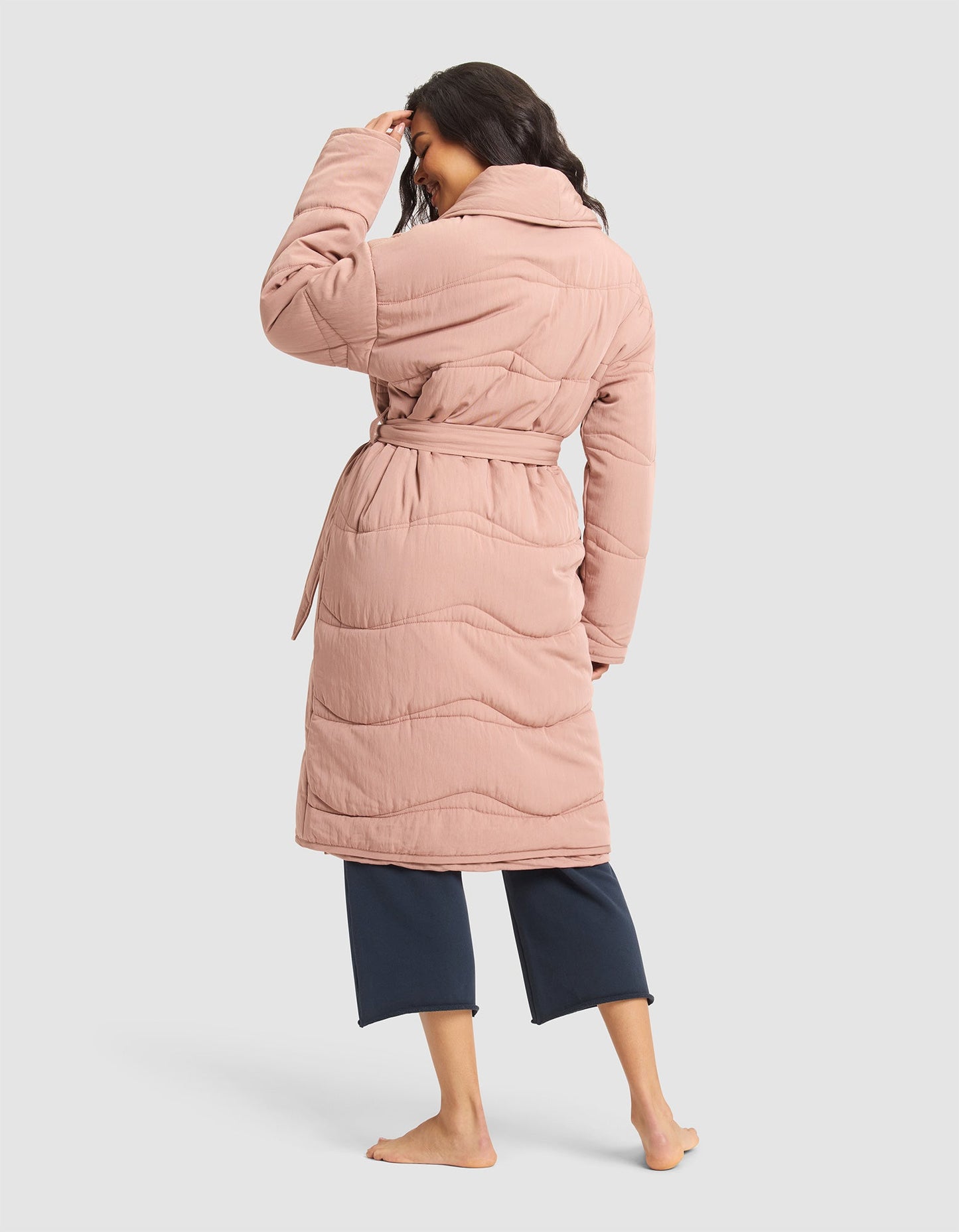 Women's Quilted House Coat - Last Chance