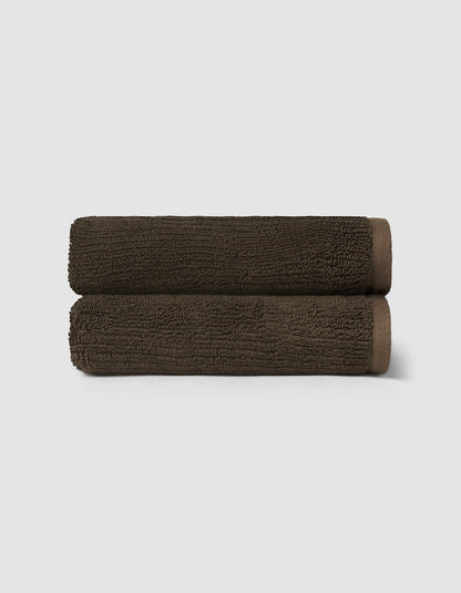 Ribbed Terry Hand Towels
