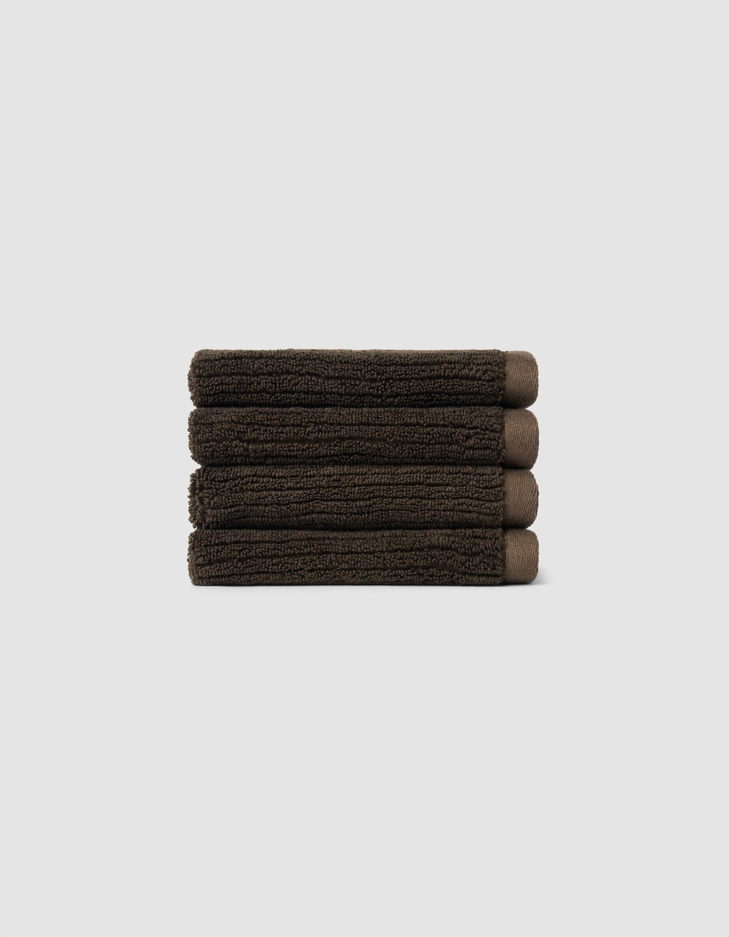 Ribbed Terry Washcloths