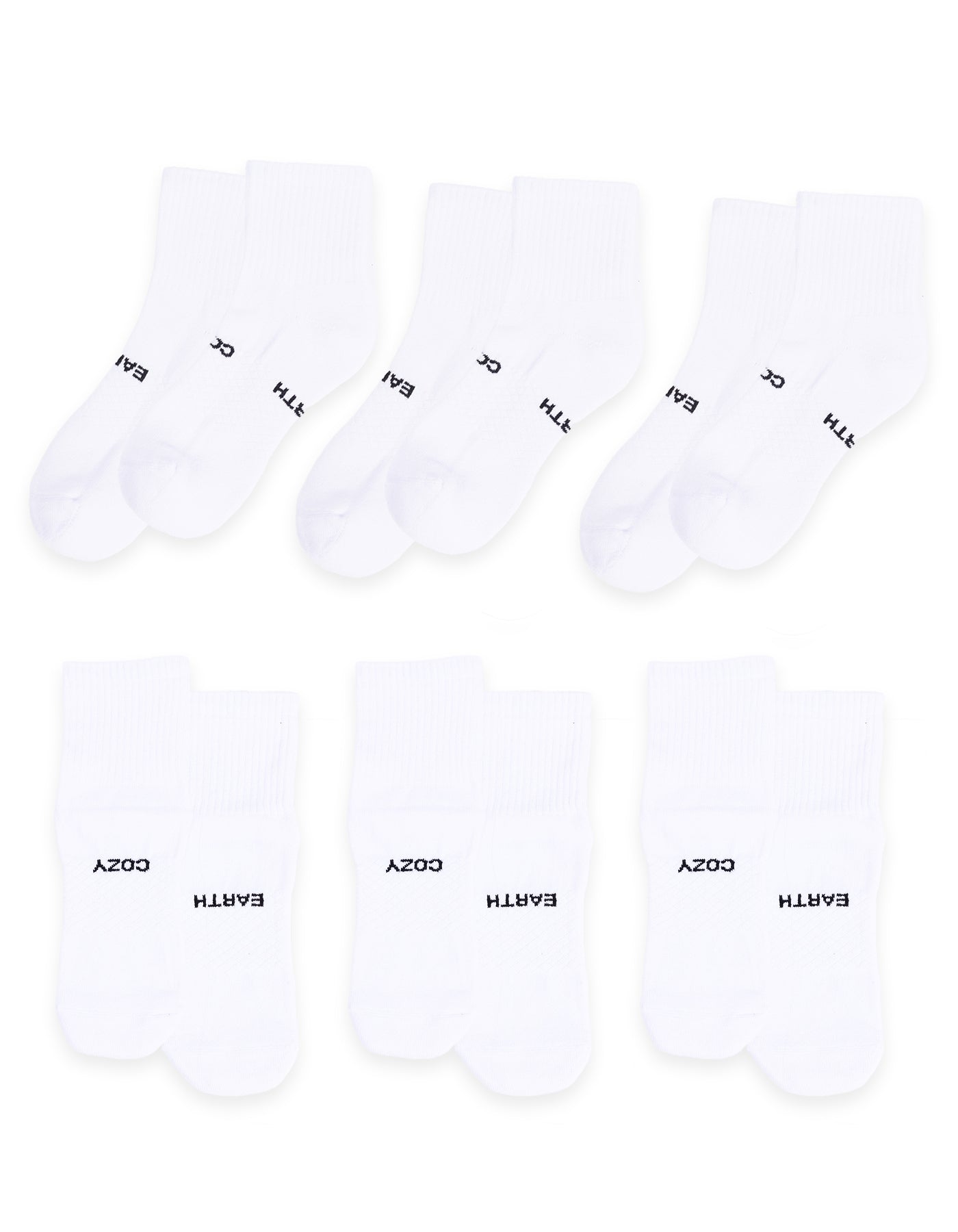 Men's Essential Quarter Sock 6-Pack