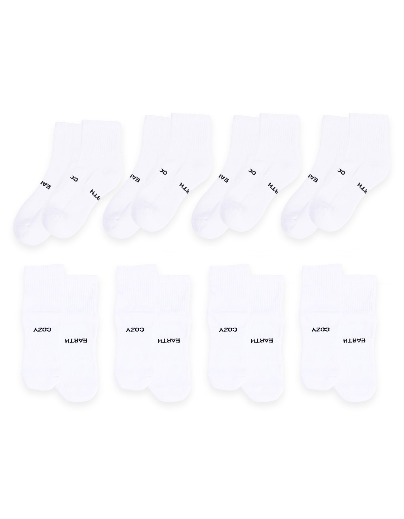 Women's Essential Quarter Sock 8-Pack