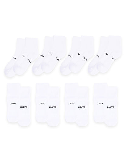 Men's Essential Quarter Sock 8-Pack