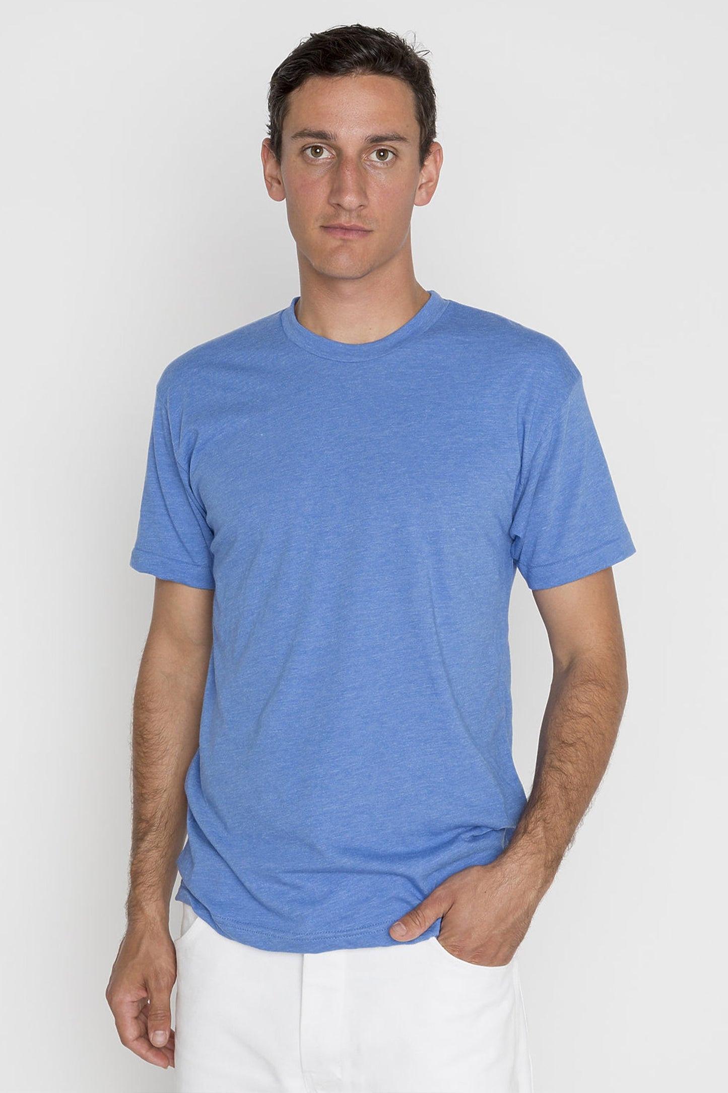 FF01 - Poly-Cotton Crew Neck T-Shirt